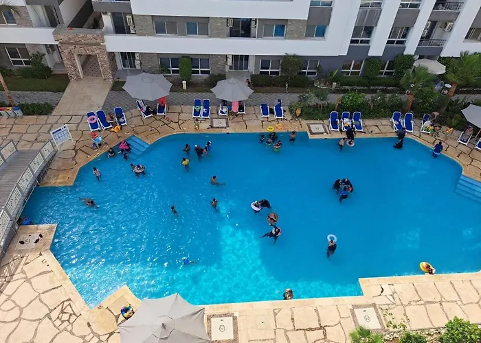 Amazing In Fanadir With View F408 Appartement Hurghada